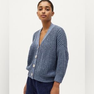 Babaa- cardigan no18 midnight ocean